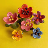 Small Flower Figurines