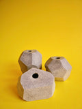 Rock Bud Vases