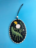 Floral Wall Hanging Plaques - Oval